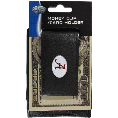 Alabama Leather Cash & Cardholder Magnetic Logo