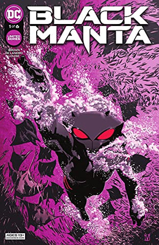 Black Manta Issue #1 September 2021 Cover A Valentine Comic Book