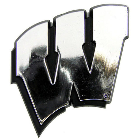 Wisconsin Auto Emblem Chrome Logo