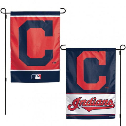 Indians Garden Flag 2-Sided Small 12"x18"