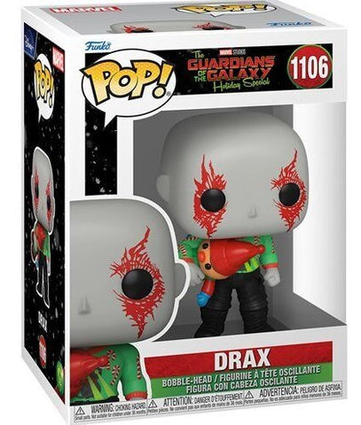 Funko Pop Vinyl - Marvel Guardians of the Galaxy Holiday Special - Drax 1106