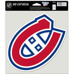 Canadiens 8x8 DieCut Decal Color