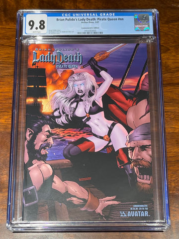 Brian Pulido's Lady Death: Pirate Queen #nn 2007 Commemorative Edition CGC Graded 9.8 Comic Book