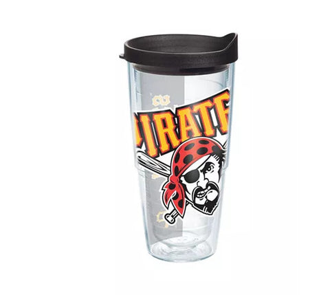 Pirates 24oz Colossal Tervis w/ Lid Face Logo