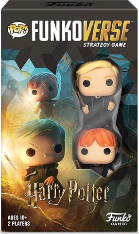 Funko Pop Vinyl Funkoverse Strategy Game 2-Pack - Harry Potter - Draco Malfoy, Ron Weasley 101