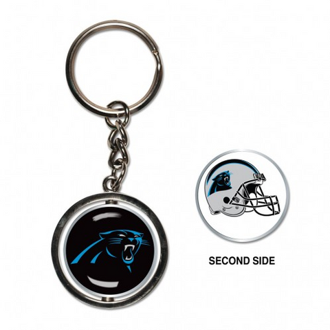 Panthers Keychain Spinner NFL