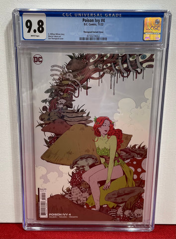 Poison Ivy Issue #4 Thorogood Variant Cover 2022 CGC Graded 9.8 Comic Book