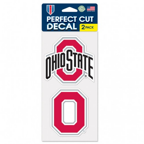 Ohio St 4x8 2-Pack Decal
