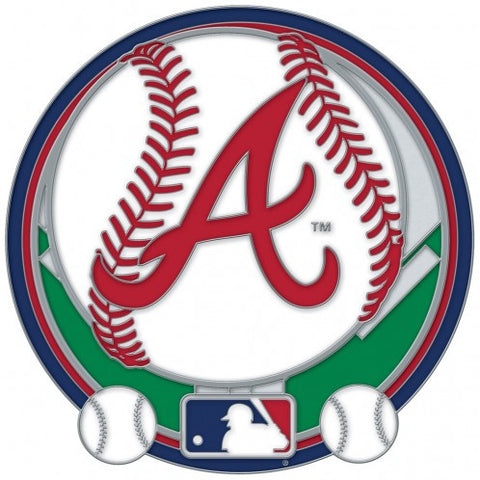 Braves Collector Pin Baseballs 3