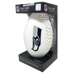 Seahawks Full Size Autograph White Panel Football