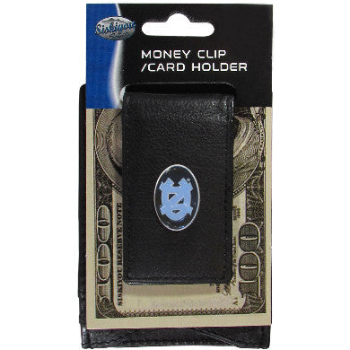 Tarheels Leather Cash & Cardholder Magnetic Logo