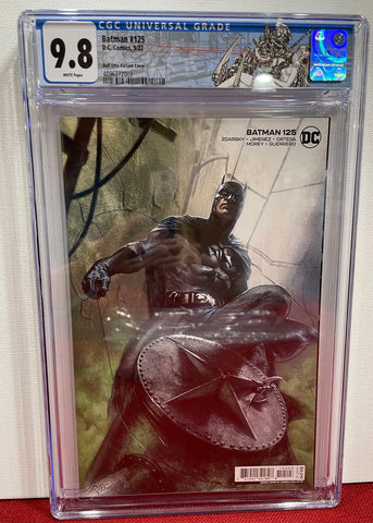 Batman Issue #125 September 2022 Special Label Dell'Otto Variant CGC Graded 9.8 Comic Book