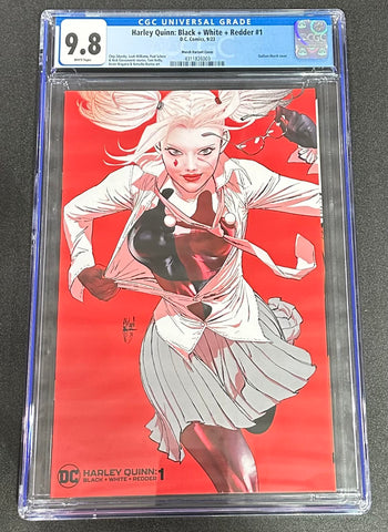 Harley Quinn: Black + White + Redder Issue #1 September 2023 March Variant Cover CGC Graded 9.8 Comic Book