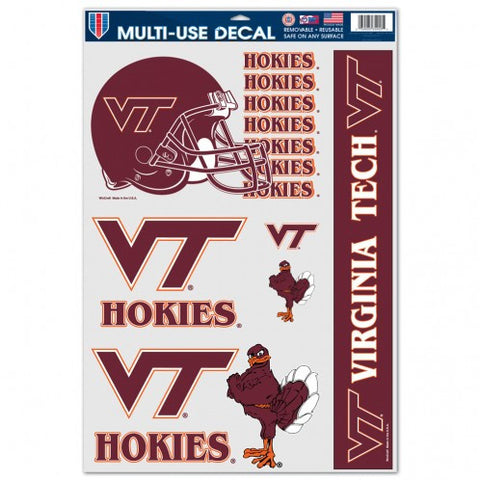 Virginia Tech 11x17 Ultra Decal