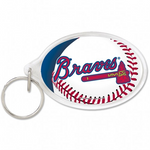 Braves Keychain Plastic