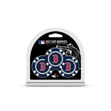 Red Sox 3-Pack Poker Chip Golf Ball Marker