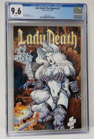 Lady Death: The Odyssey Issue #2 Year 1996 CGC Graded 9.6 Comic Books