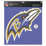 Ravens Perforated Decal 12x12