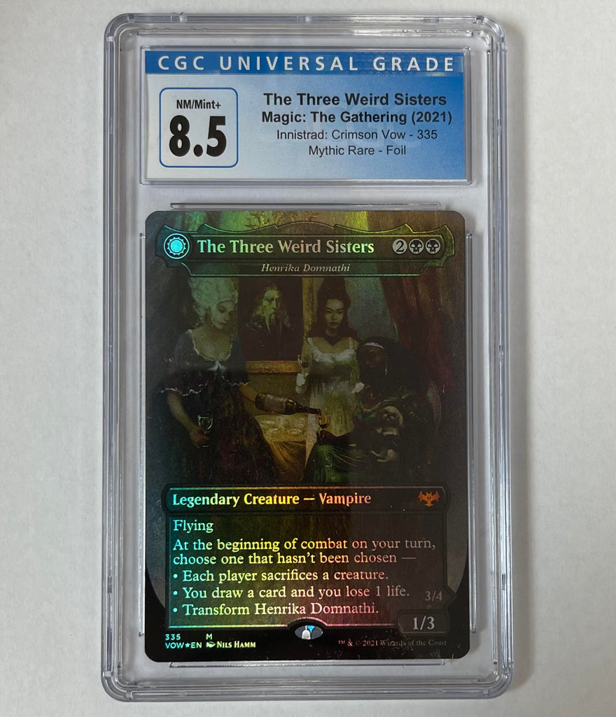 Magic the Gathering 2021 The Three Weird Sisters Mythic Rare Foil CGC JP Sports Magic the Gathering 2021 The Three Weird Sisters Mythic Rare Foil CGC JP Sports