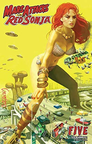 Mars Attacks Red Sonja Issue #5 Cover A Year 2020  Comic Book