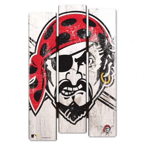 Pirates Wood Sign 11x17 Fence