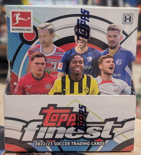 2022-23 Topps Finest DFL Bundesliga Soccer Hobby Box