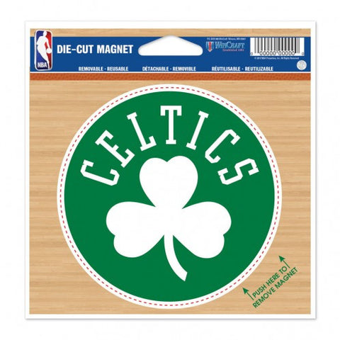 Celtics Die Cut Magnet 4.5 x 5 Logo