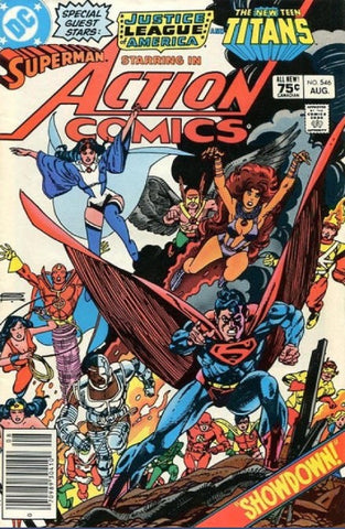 Action Comics - Issue #546 August 1983 - Cover A - Comic Book