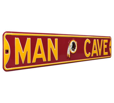 Redskins Street Sign Man Cave