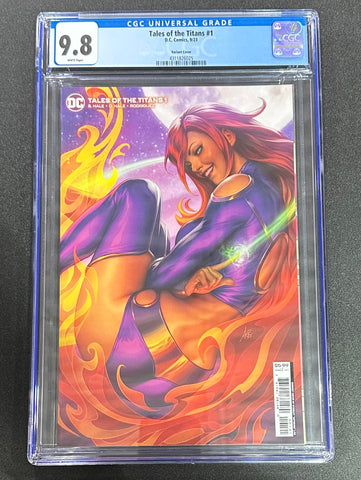 Tales of the Titans Issue #1 September 2023 Variant Cover CGC Graded 9.8 Comic Book