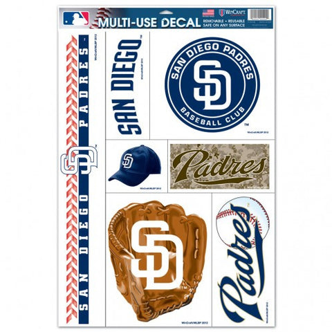 Padres 11x17 Ultra Decal