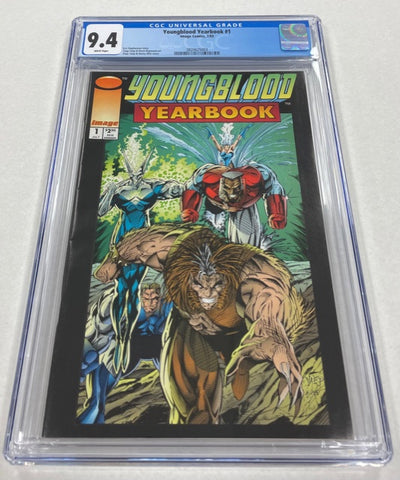 Youngblood Yearbook Issue #1 Year 1993 CGC Graded 9.4 Comic