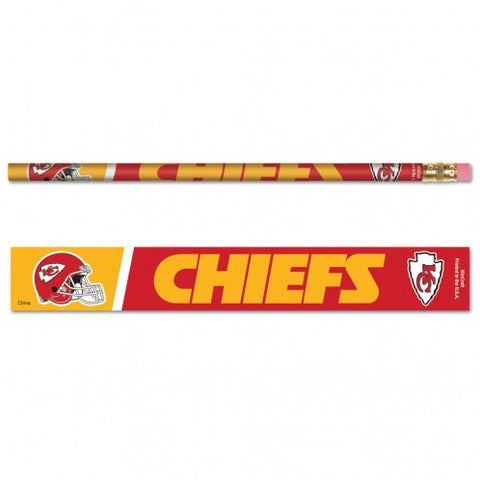 Chiefs 6-Pack Pencils