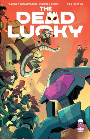 Dead Lucky Issue #2 September 2022 Cover A Comic Book
