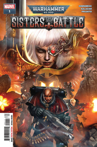 Warhammer 40K: Sisters of Battle Issue #1 August 2021 Cover A Comic Book