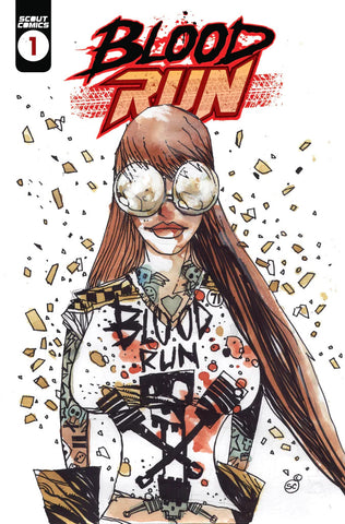 Scout Comics - Blood Run Issue #1 February 2024 Cover C Comic Book