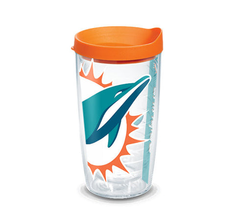 Dolphins 16oz Colossal Tervis w/ Lid