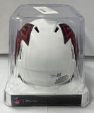 Falcons Mini Helmet Speed Lunar Eclipse - Michael Vick - Autographed