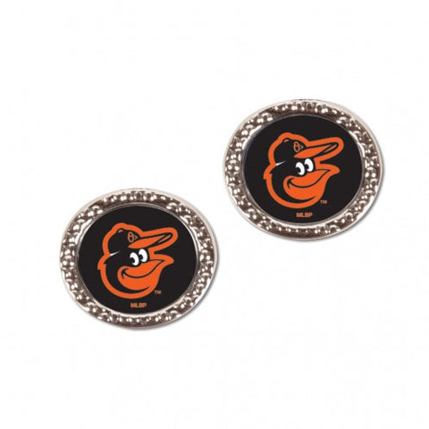 Orioles Earrings Stud CRound