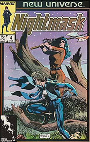 Nightmask Issue #4 February 1987 Comic Book