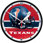 Texans Round Wall Clock