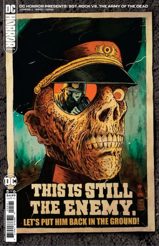 DC Horror Presents: SGT. Rock Vs. Army of Dead Issue #5 January 2023 Cover B Comic Book