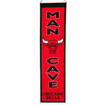 Bulls 8"x32" Wool Banner Man Cave