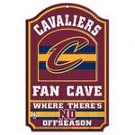 Cavaliers Wood Sign 11x17 Fan Cave