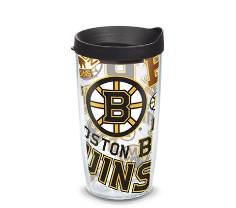 Bruins 16oz All Over Tervis w/ Lid