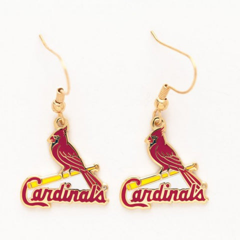 Cardinals Earrings Dangle MLB