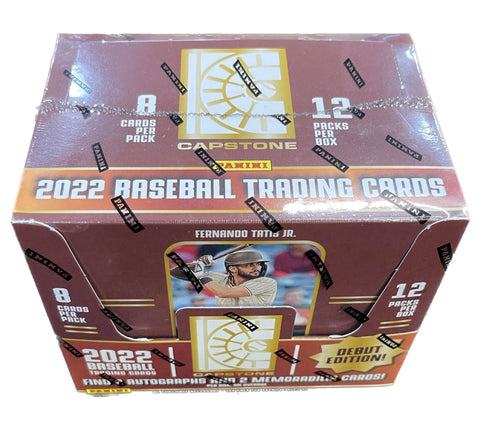 2022 Panini Capstone MLB Hobby Box