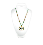 Packers Team Beads w/ Medallion