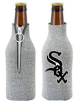 White Sox Bottle Coolie Glitter Silver