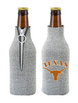 Texas Bottle Coolie Glitter Silver